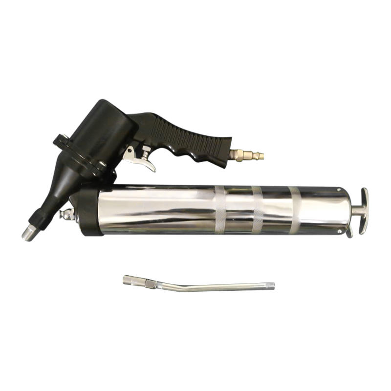 Pistola engrasadora neumática manual con articulación simple
